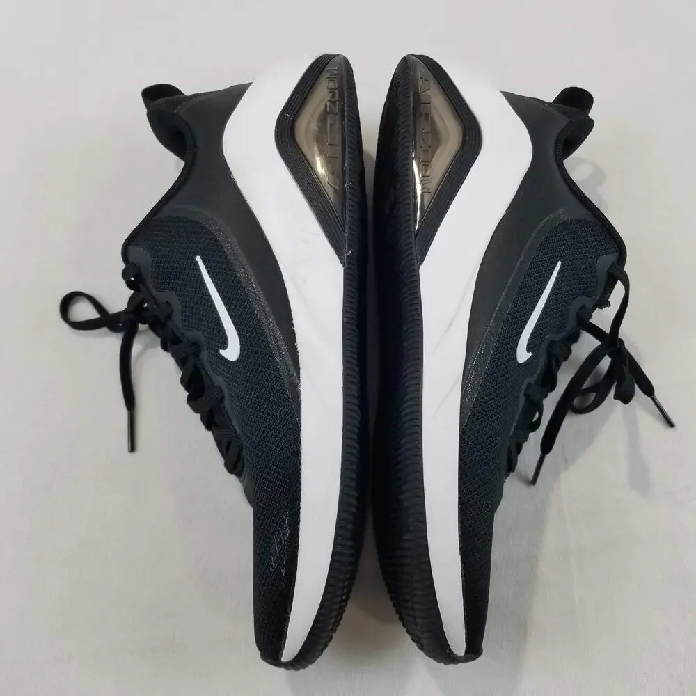 Nike Air Zoom Running Shoes Womens Size 10 Black White Sneakers FZ1689-003